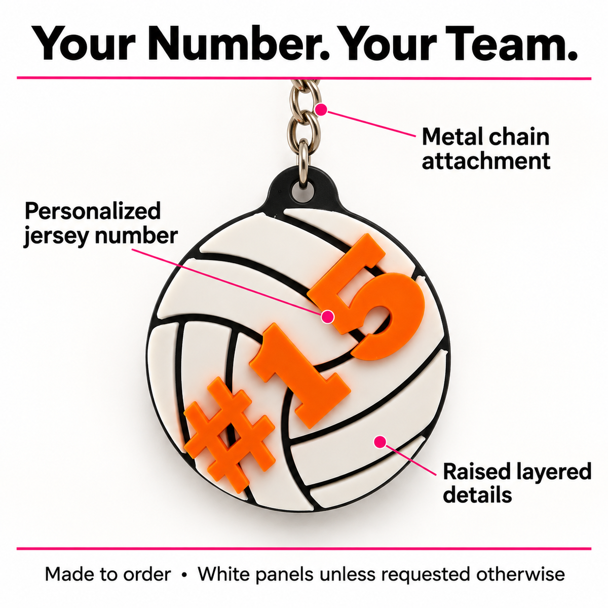 Personalized keychain features